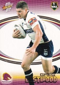 2007 Select NRL Invincible #012 Greg Eastwood Front